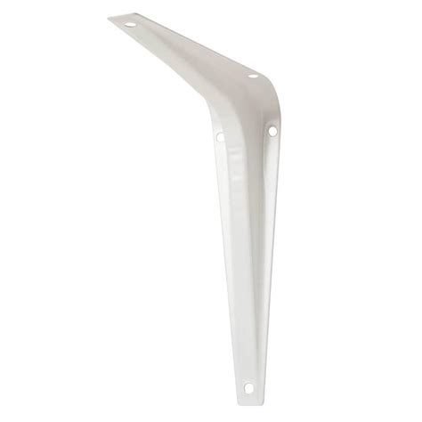 white metal shelf brackets 10.5 home depot|blind shelf supports home depot.